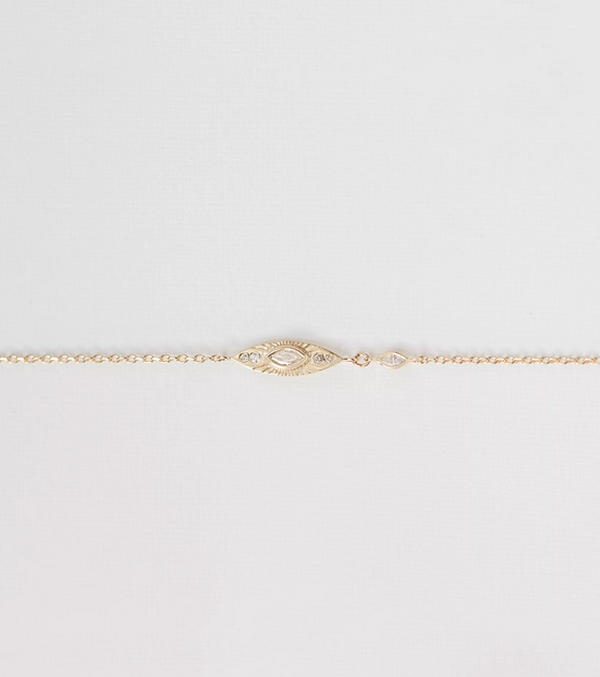 CELINE DAOUST Sun Eye Diamond Bracelet