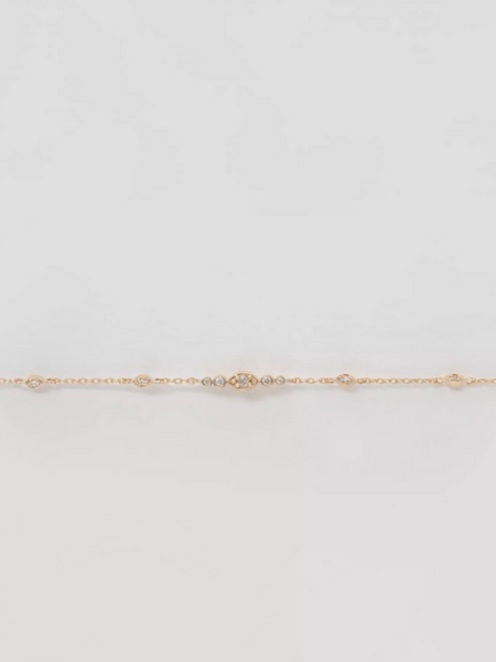 CELINE DAOUST Small Eye Diamond Bracelet