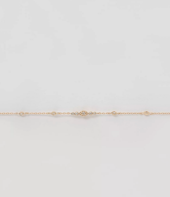 CELINE DAOUST Small Eye Diamond Bracelet