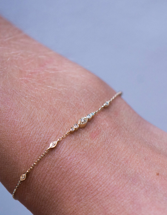 CELINE DAOUST Small Eye Diamond Bracelet