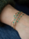 CELINE DAOUST Diamond and Emerald Eye Bracelet