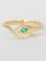 CELINE DAOUST Emerald and Diamond Cobra Ring