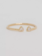 CELINE DAOUST Diamond Cat Ear Triangle Open Ring