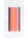 BRITISH COLOUR STANDARD Eco Dinner Candle Rainbow Set of 6 - Warm Pinks and Reds