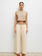 LESET Lauren Crop Drawstring Pant - Vanilla