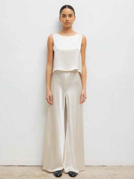LESET Barb Bias Pant - Creme
