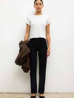 LESET Rio High Waist Straight Pant II - Black