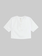 LESET Yoko Short Sleeve Henley - White