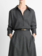 VINCE Italian Jaspe Relaxed Button-Front Shirt - Medium Heather Grey