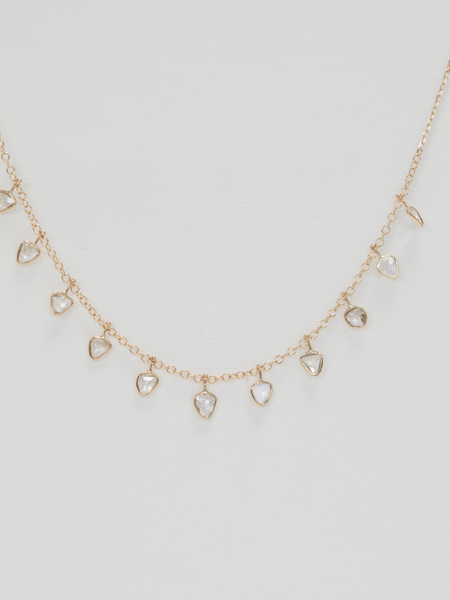 CELINE DAOUST Rosecut Diamond Multi Necklace