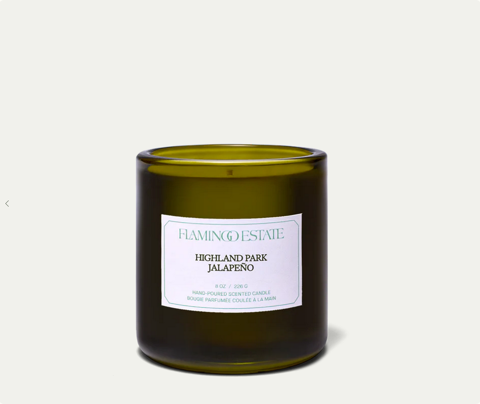 FLAMINGO ESTATE Highland Park Jalapeño Candle - 8 oz