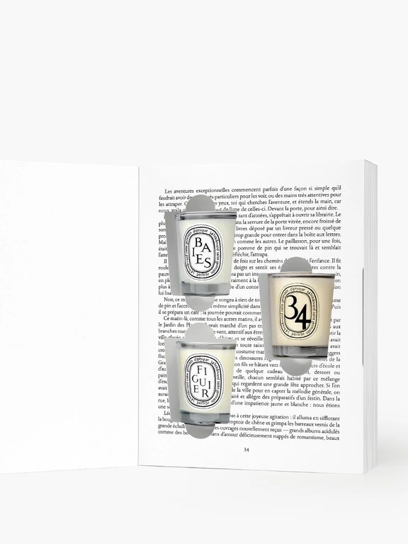 DIPTYQUE Holiday 2025 - Book Set of 3 Mini Candles