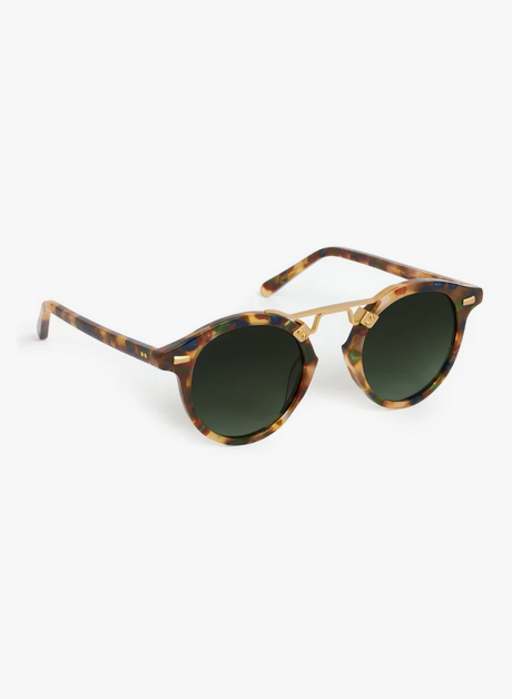 KREWE St. Louis - Tuscan Tortoise 18K Polarized