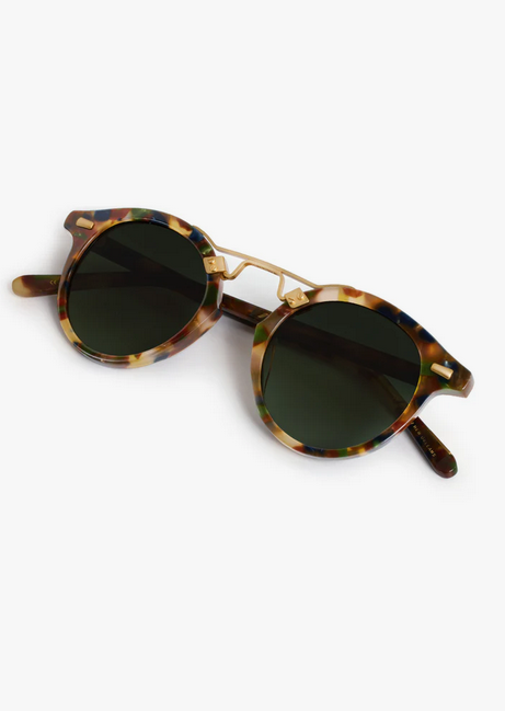 KREWE St. Louis - Tuscan Tortoise 18K Polarized