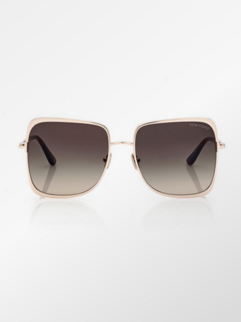 TOM FORD Tara - Gold with Smoke lens
