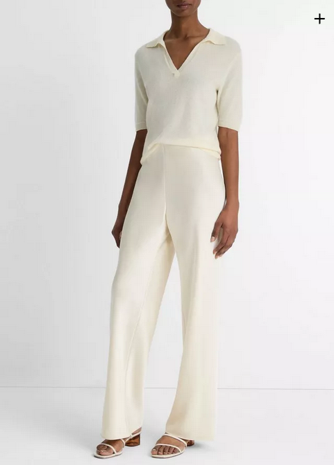 VINCE Fluid Satin Bias Pant - Bona