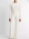 VINCE Sculptural Flare Trouser - Off White