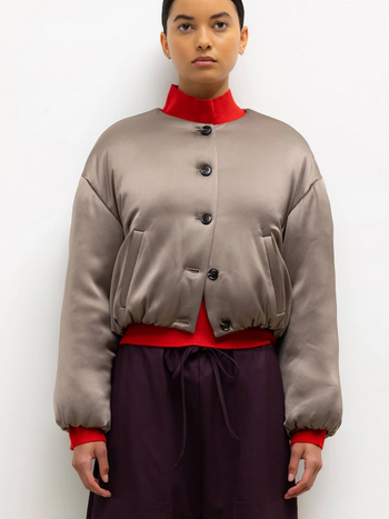 LESET Barb Bomber -  Taupe