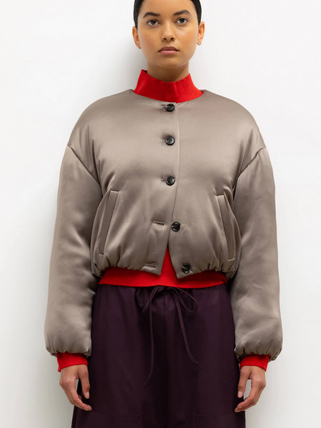 LESET Barb Bomber -  Taupe