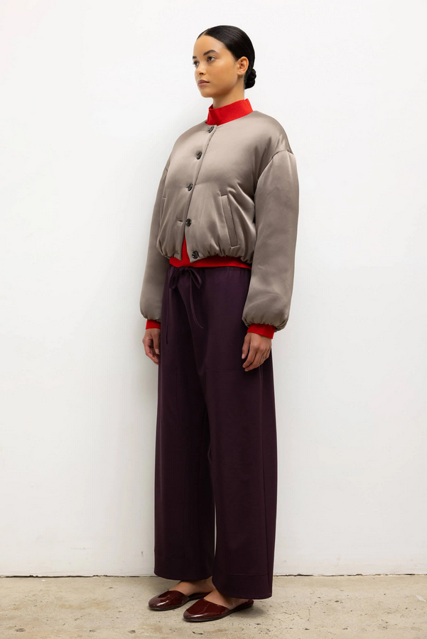 LESET Barb Bomber -  Taupe