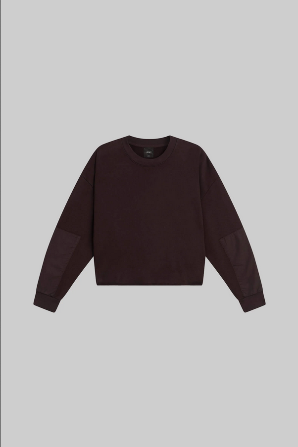 LESET Jamie Patch Crew -  Chocolate