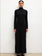 LESET Lauren Turtleneck Maxi Dress -  Black