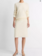 VINCE Feathery Fringe Knee Skirt