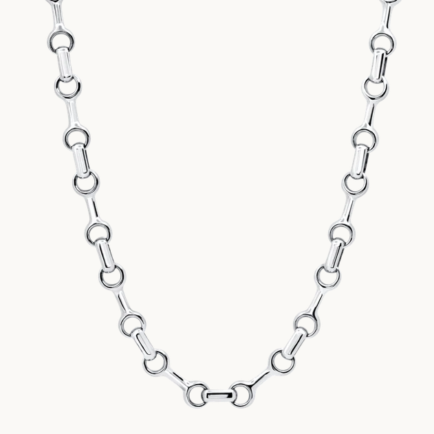 GABRIELA ARTIGAS Sterling Double Beam Becklace 25mm