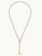 GABRIELA ARTIGAS 14K & Sterling Double Beam Two-Tone Necklace 15mm