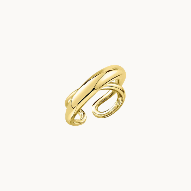 GABRIELA ARTIGAS 14K Plated Great Twisted Ear Cuff