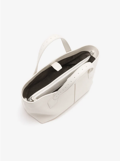 PROENZA SCHOULER East West Chelsea Tote - Pebbled Soft White