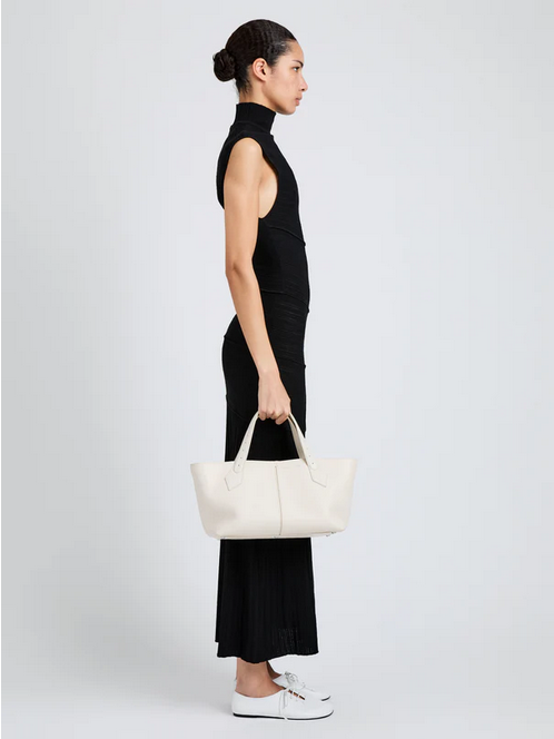 PROENZA SCHOULER East West Chelsea Tote - Pebbled Soft White