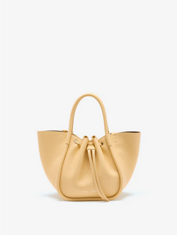 PROENZA SCHOULER Small Ruched Tote - Pebbled Birch