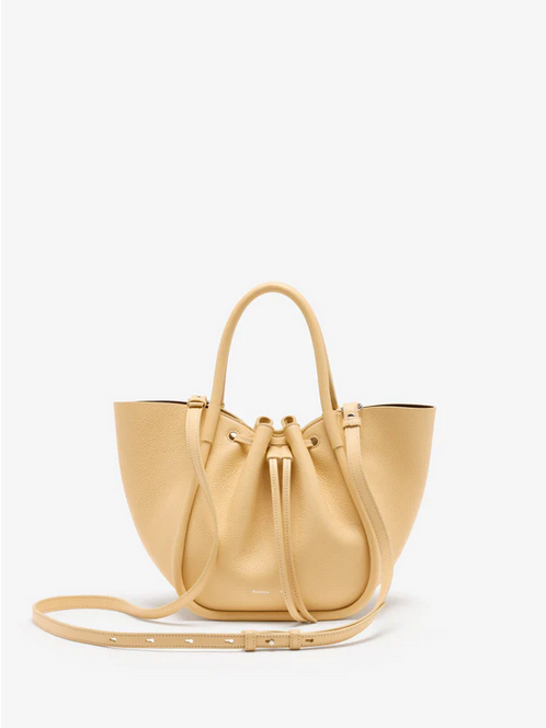 PROENZA SCHOULER Small Ruched Tote - Pebbled Birch