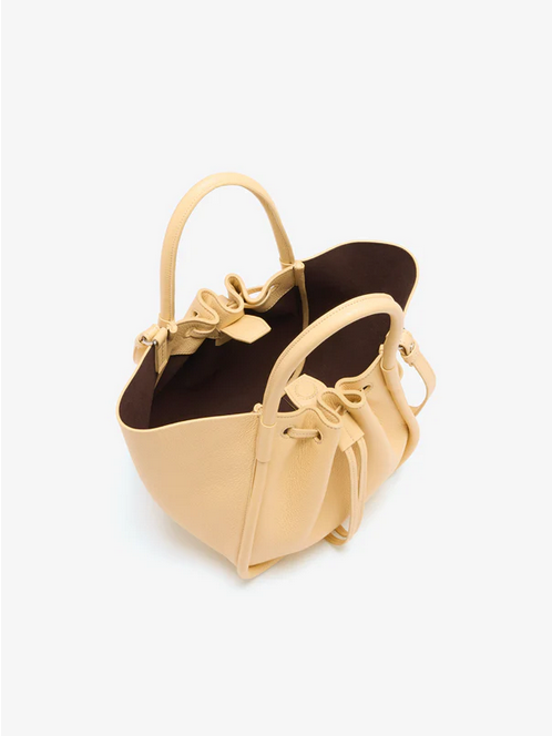 PROENZA SCHOULER Small Ruched Tote - Pebbled Birch