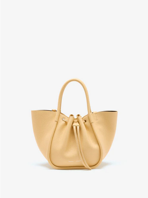 PROENZA SCHOULER Small Ruched Tote - Pebbled Birch