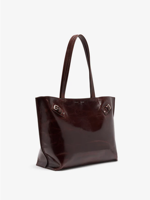 PROENZA SCHOULER Days Tote - Pull up Calf Dark Brown