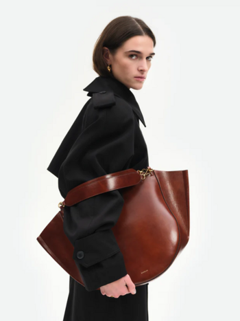 WANDLER Hortensia Tote - Palissander Glaze