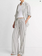 VINCE Resort Stripe Pull-On Pant - Black & White