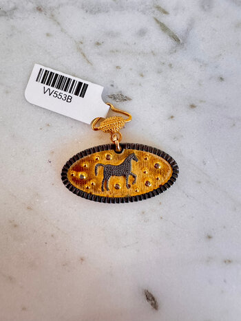 SENNOD Two Tone Derby Diamond Vignette