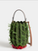 ANYA HINDMARCH Raffia Crossbody Cactus - Khaki