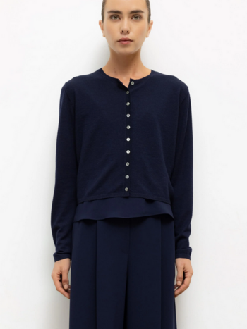 LESET James Crew Cardigan - Midnight