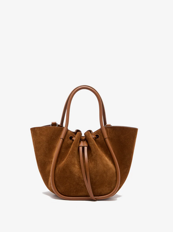 PROENZA SCHOULER Small Ruched Tote - Suede Saddle
