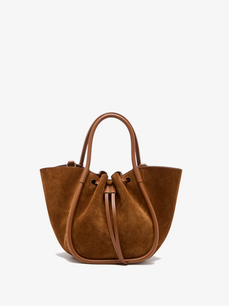 PROENZA SCHOULER Small Ruched Tote - Suede Saddle
