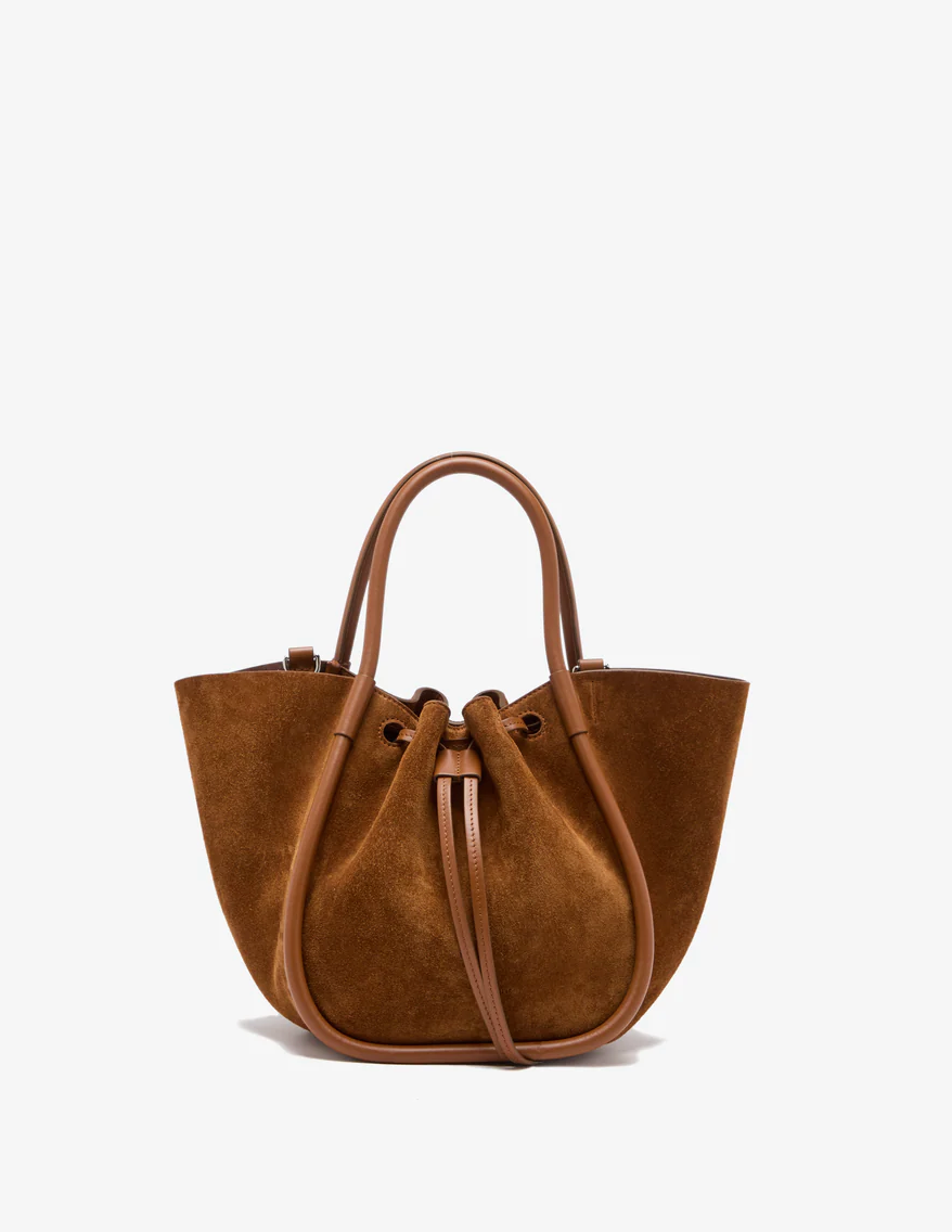 PROENZA SCHOULER Small Ruched Tote - Suede Saddle