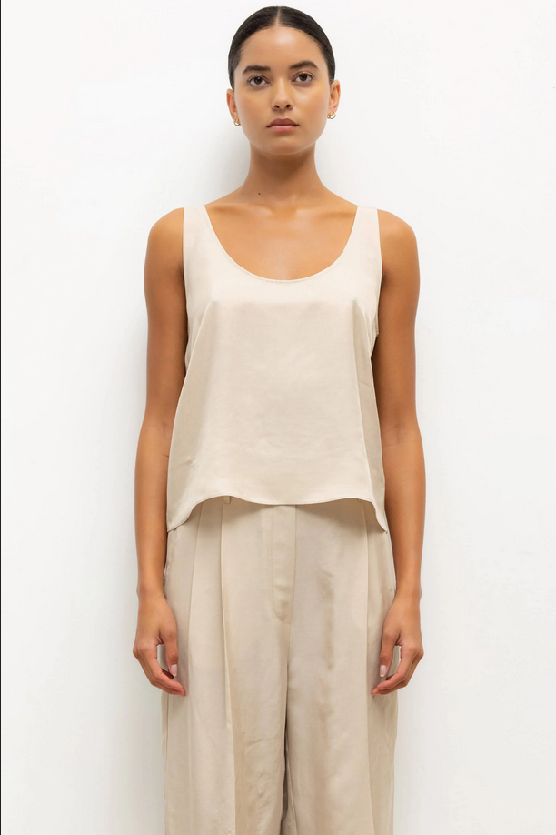 LESET Kim Scoop Tank - Sahara