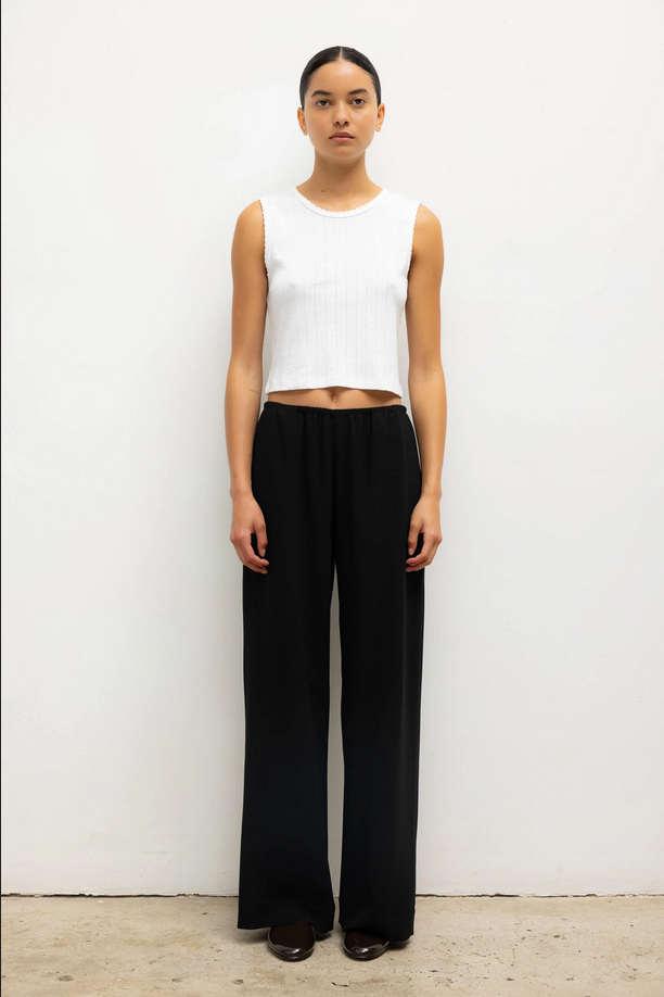 LESET Arielle Pocket Pant - Black