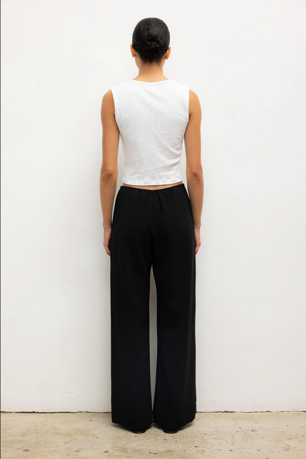 LESET Arielle Pocket Pant - Black