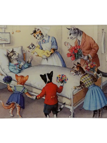 JOHN DERIAN 4.5 x 6.5" Mini Tray - Congratulations