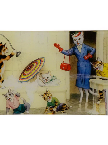 JOHN DERIAN 5 x 8" Rect. Tray - Big Trouble